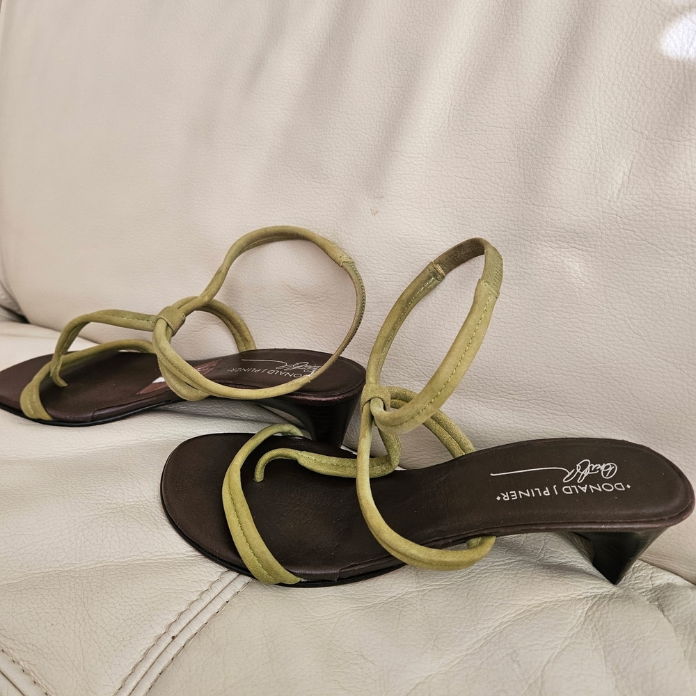 Donald J. Pliner Olive Strappy Heels